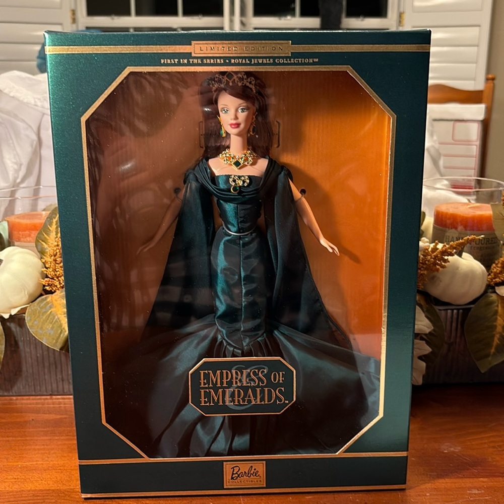 Empress of Emeralds Barbie First in The Series Royal Jewels Collection 25680